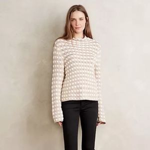 Anthropologie popcorn knit sweater